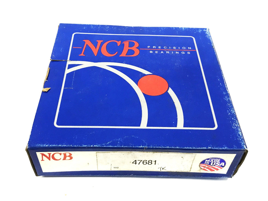 NCB Timken Tapered Roller Bearing Cone 47681 NOS