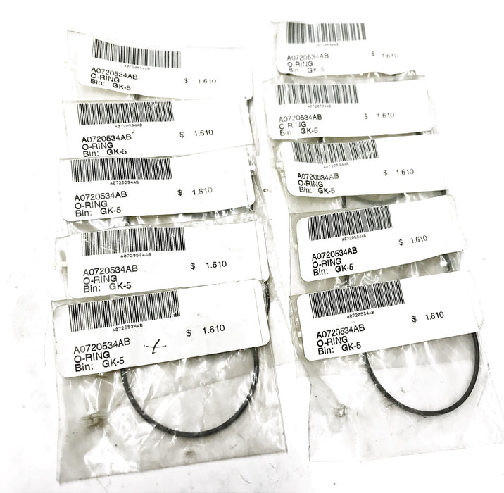 Orion O-Ring Seal A0720534AB [Lot of 10] NOS