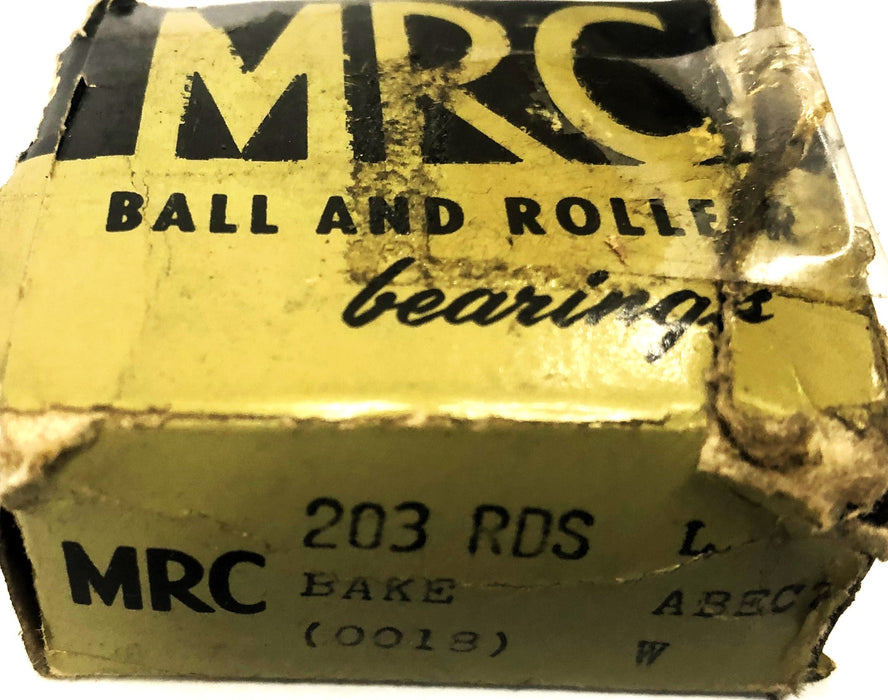 MRC ABEC 7 Angular Contact Ball Bearing Pair 203RDS-L NOS