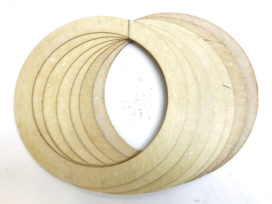 Garlock 11 inch Pipe Flange Gaskets 3200 [Lot of 7] NOS