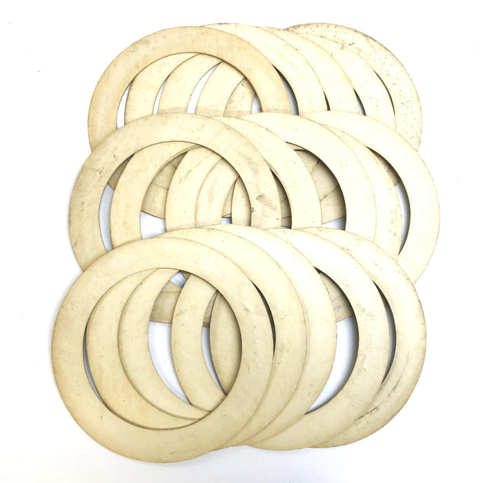 Garlock 7-3/4 inch Pipe Flange Gaskets 3200 [Lot of 15] NOS