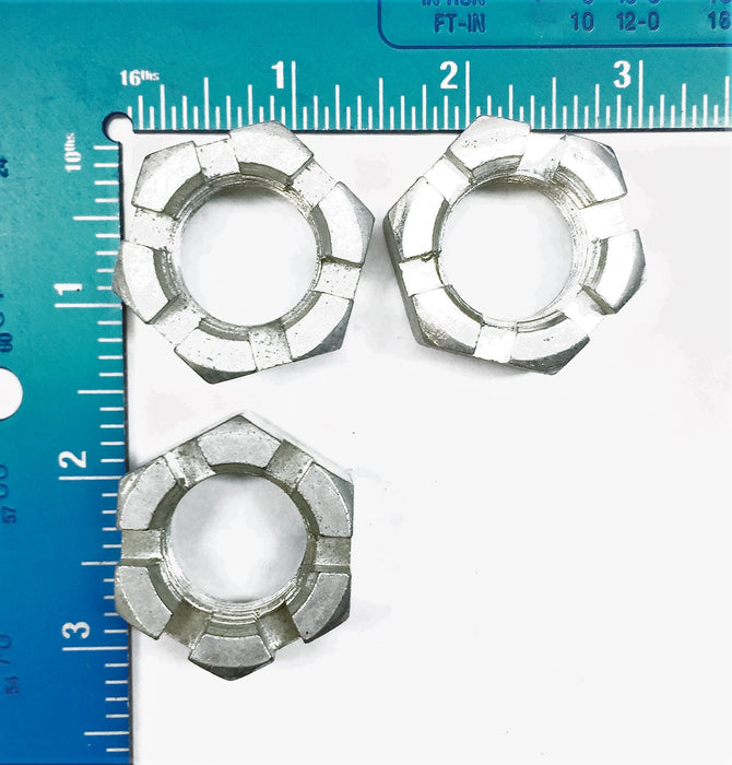 International/IHC Slotted Hex Nut 427646 [Lot of 3] NOS