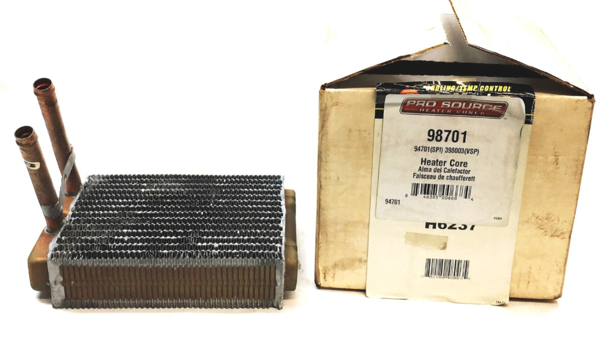 Pro Source Heater Core 98701 NOS