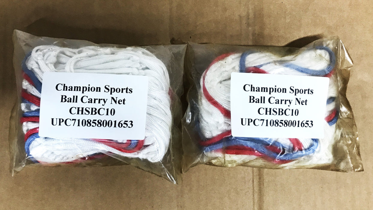 Champion Sports Ball Carry Net CHSBC10 [Lot of 2] NOS
