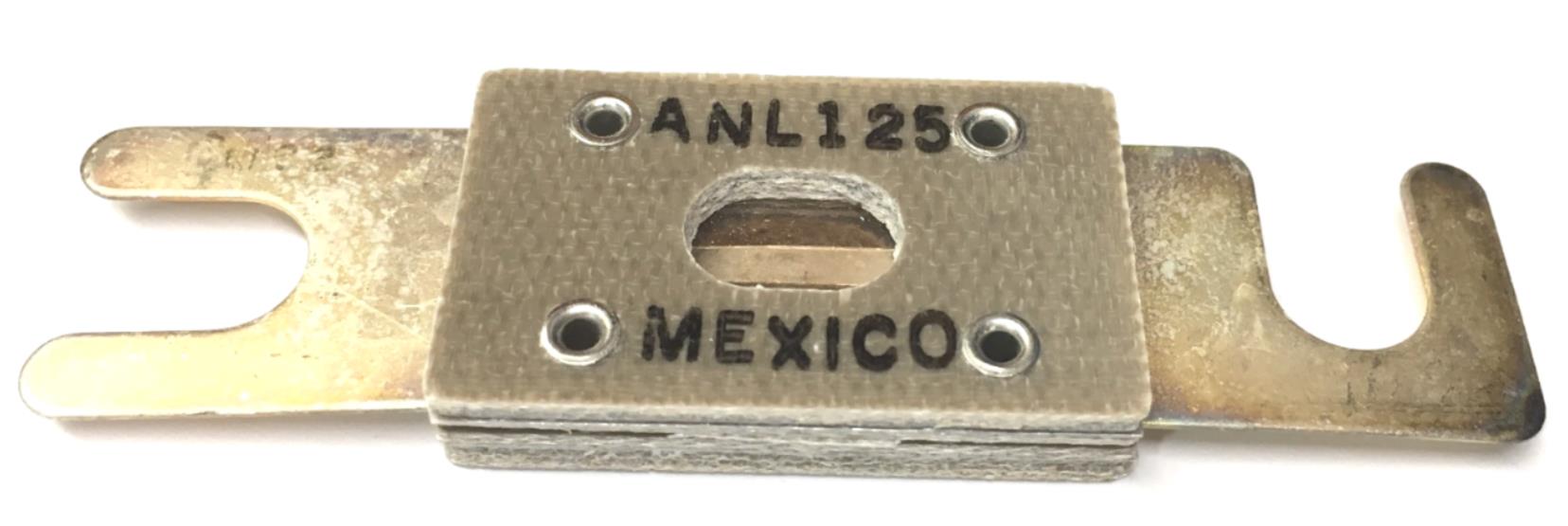 EATON BUSSMANN 1DC52 125A Fast Acting Glass/Melamine Fuse NOS