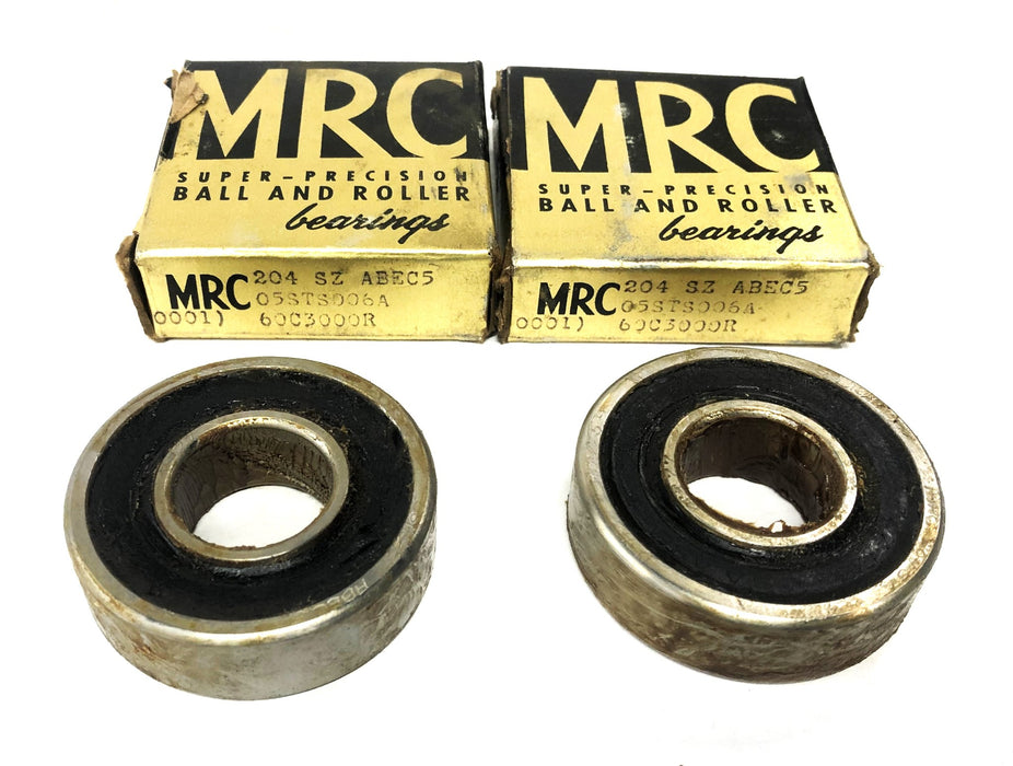 MRC Single Row Ball Bearing 204SZ [Lot of 2]