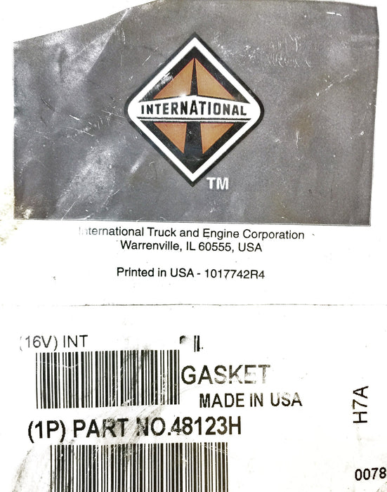 International/Navistar Copper Gasket 48123H [Lot of 4] NOS