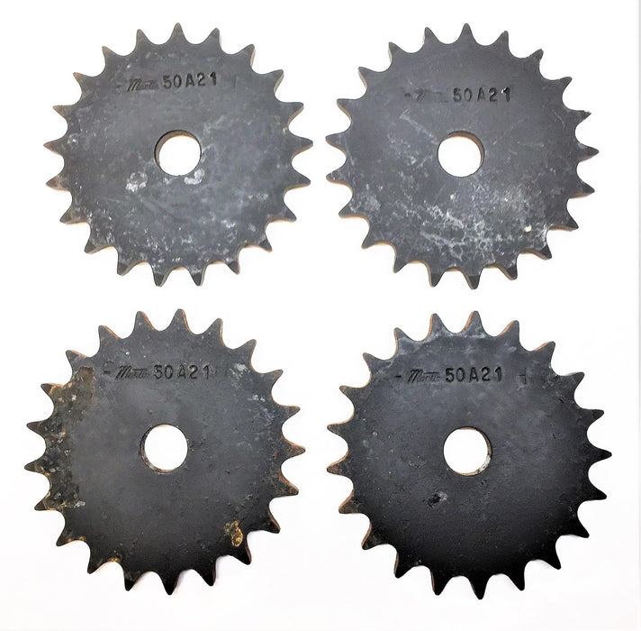 MARTIN Sprocket with Hardened Teeth 50A21H [Lot of 4] NOS