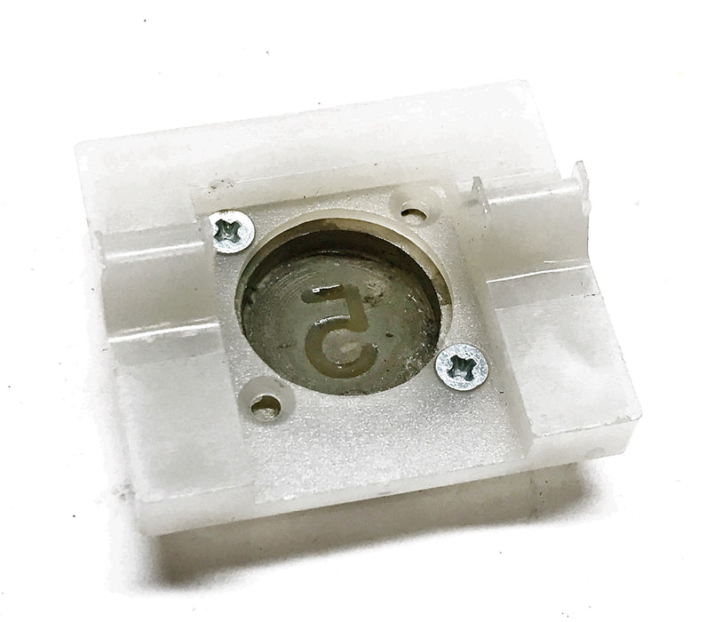 Unbranded Marked "5" Illuminated Elevator Panel Button NOS