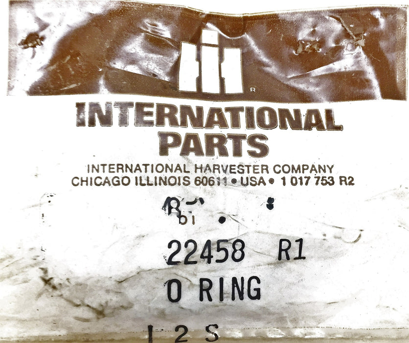 International O-Ring 22458R1 [Lot of 4] NOS