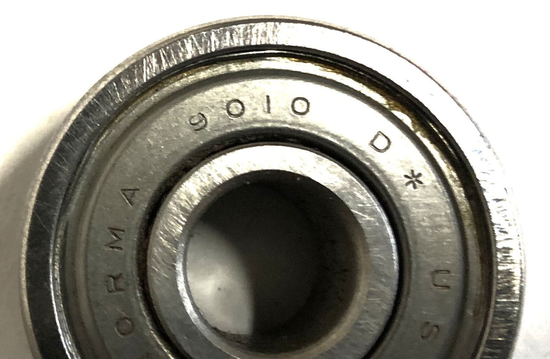Norma Single Row Ball Bearing 9010-D NOS
