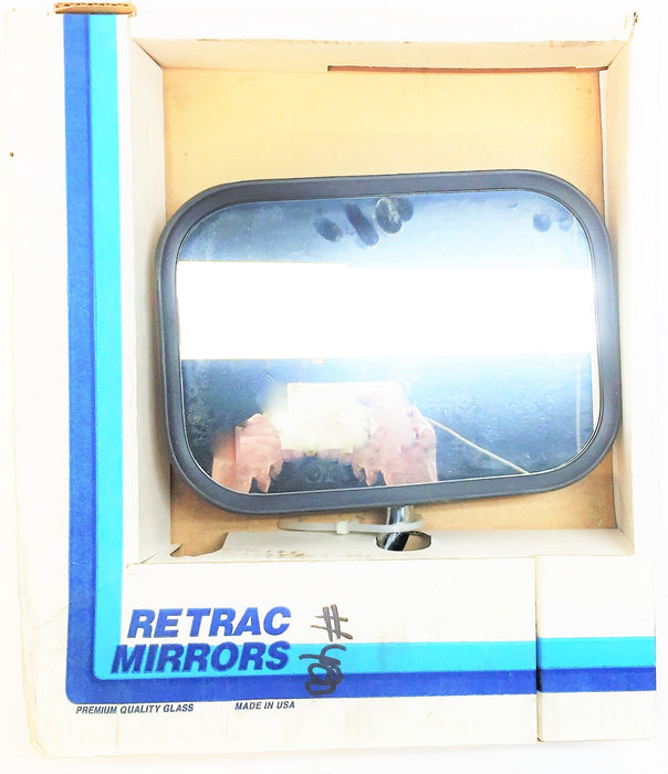Retrac 7-1/2" X 10-1/2" Universal Mirror with Gooseneck 611600 NOS