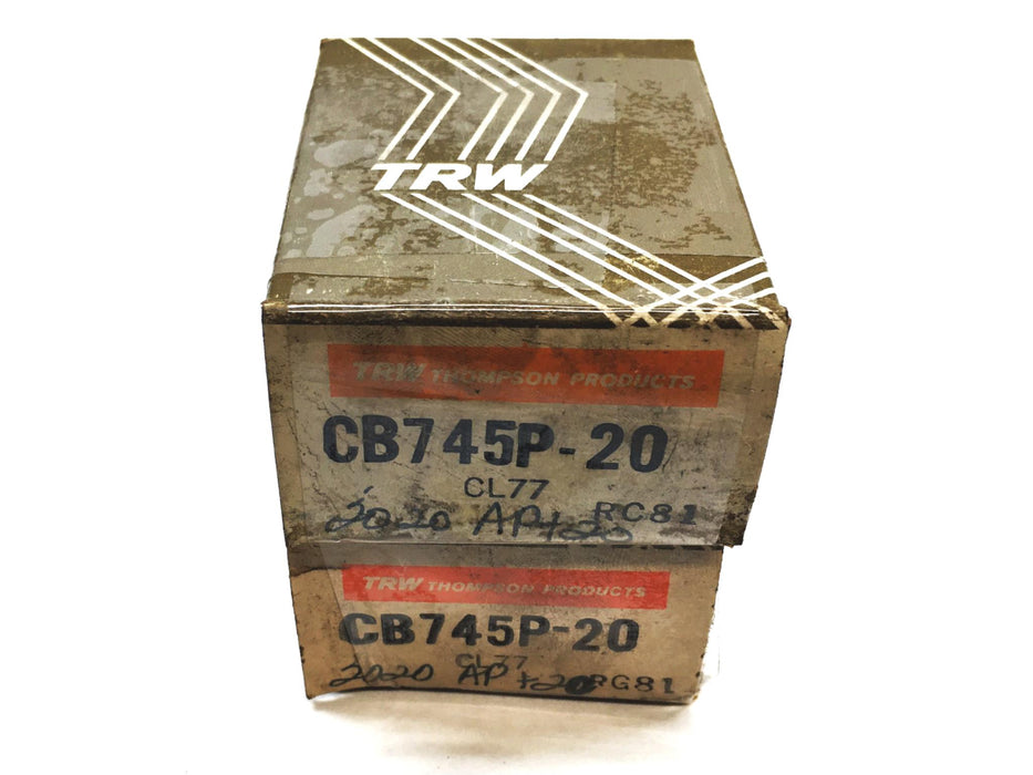 TRW Engine Bearing CB745P-20 [Lot of 2] NOS