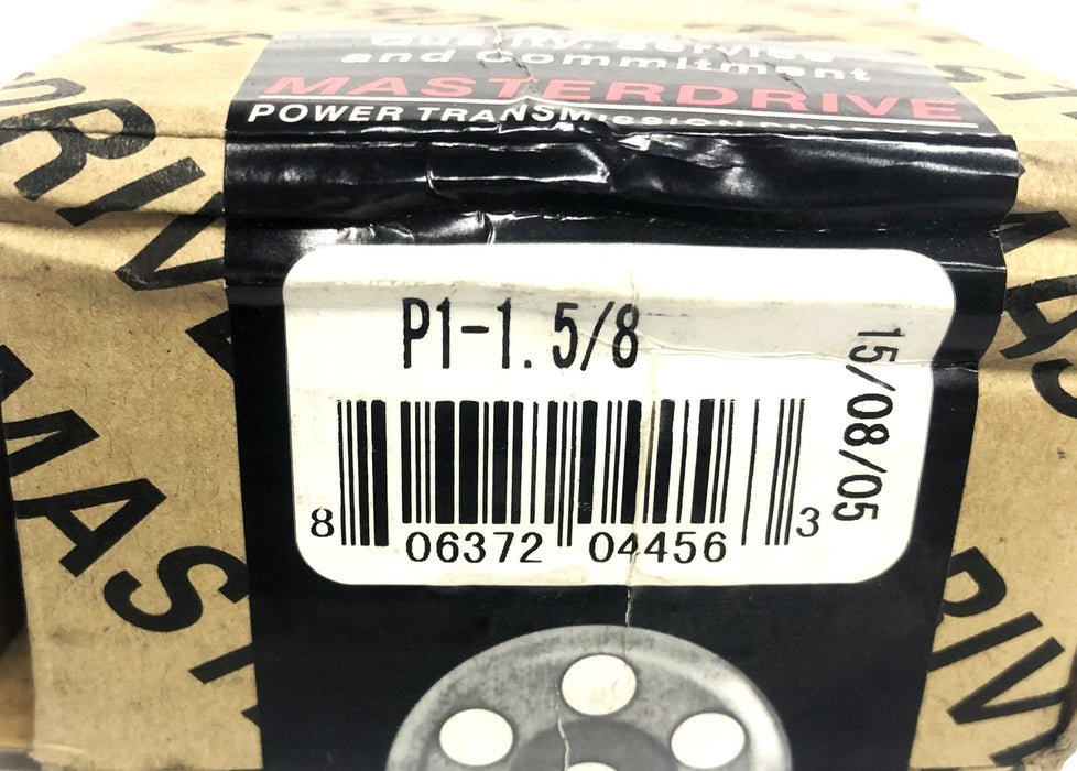 Masterdrive 1-5/8 Inch Bore Split Taper Bushing P1-1.5/8 NOS