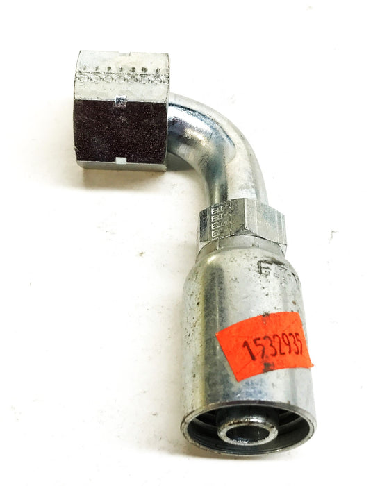 Eaton 5/8" 90 Degree Swivel Hydraulic Hose Fitting 08U-A30 [Lot of 2] NOS