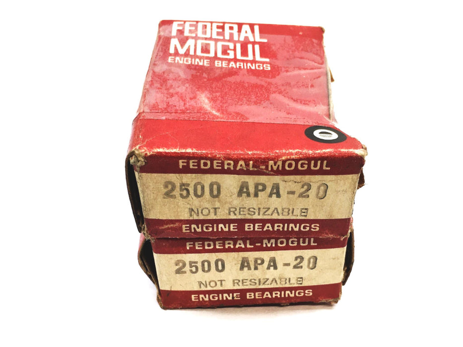 Federal Mogul Engine Bearing 2500-AP-20 [Lot of 2] NOS