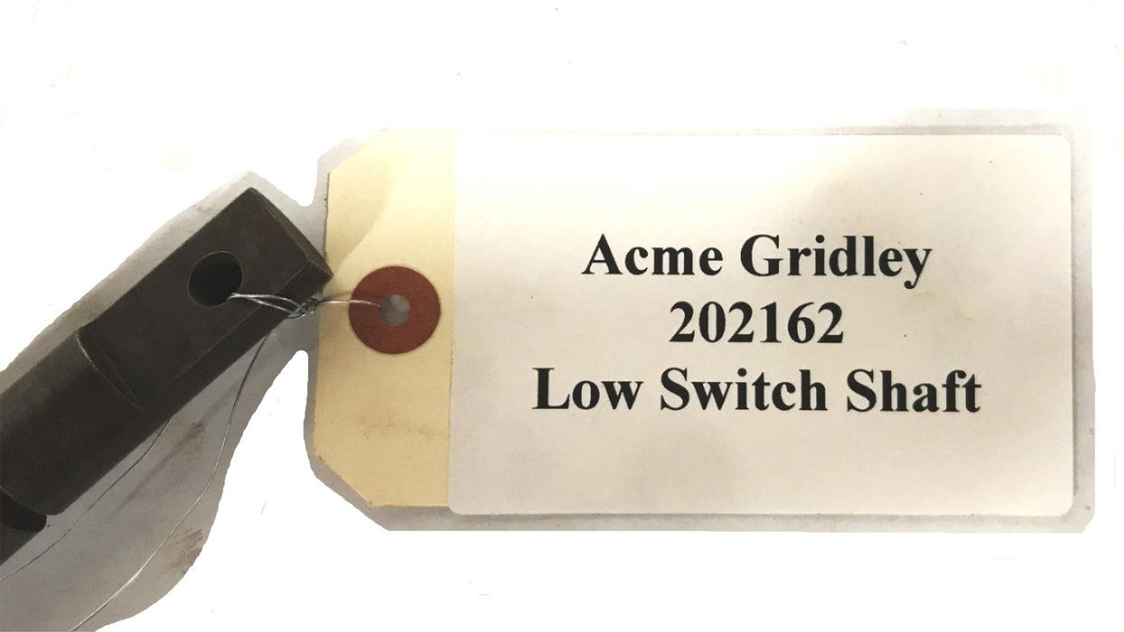 Acme Gridley Screw Machine Low Switch Shaft 202162 NOS