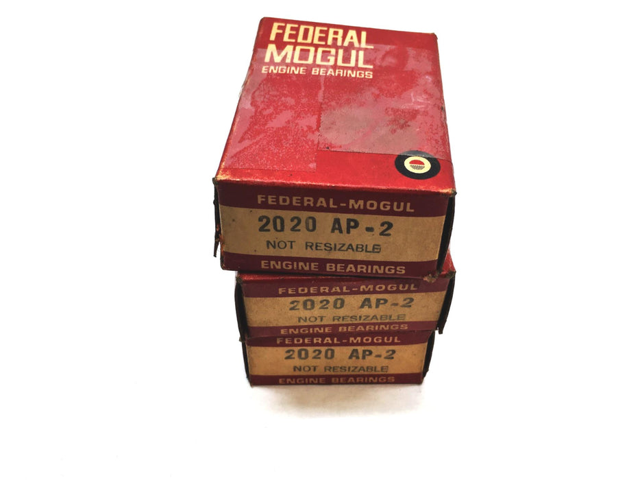 Federal Mogul Engine Bearing 2020-AP-2 [Lot of 3] NOS