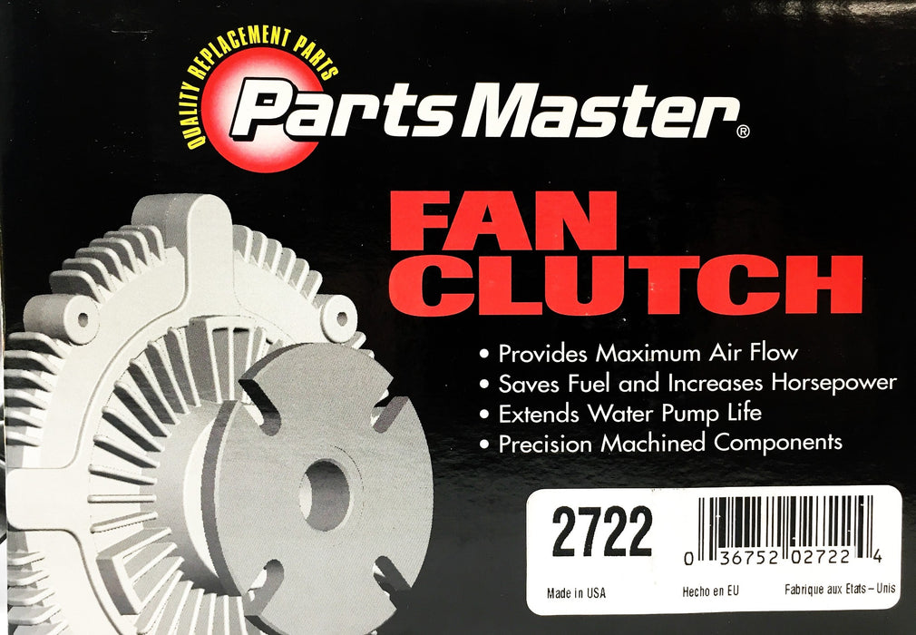 Parts Master Fan Clutch 2722 NOS
