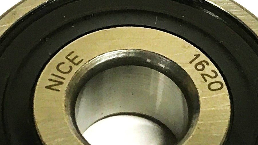 NICE Double Rubber Shielded Ball Bearing 1620DC [Lot of 2] NOS