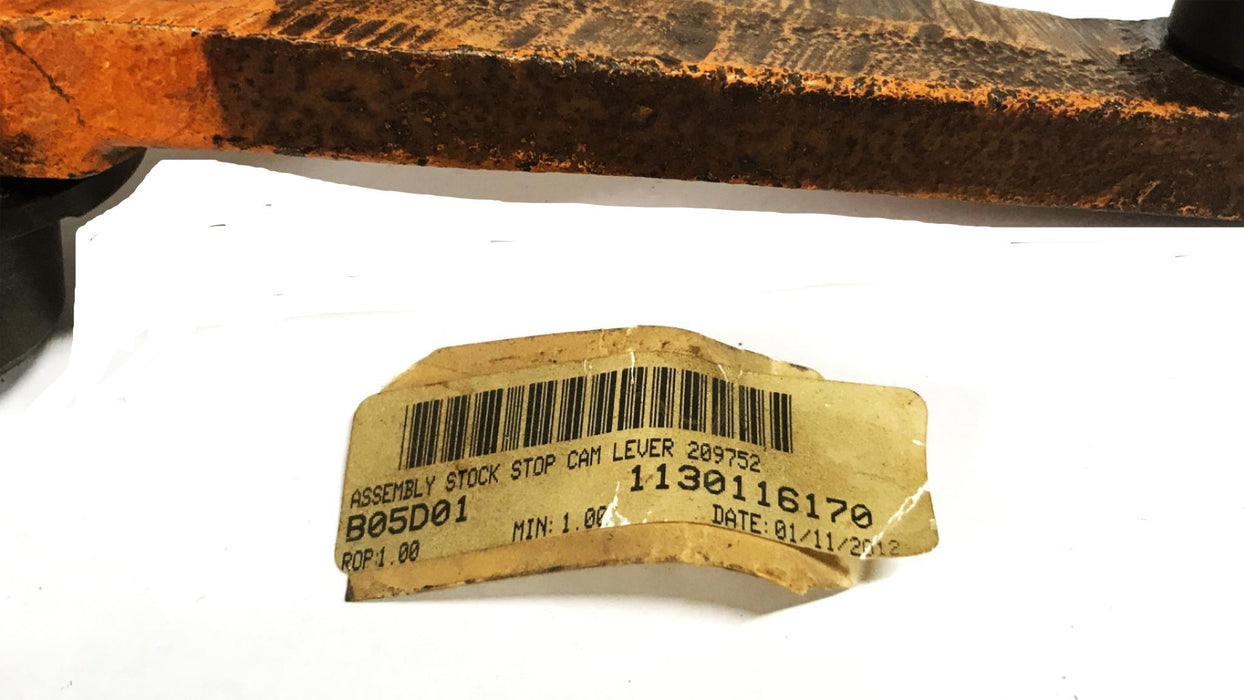 Acme Gridley Screw Machine Stock Stop Cam Lever Assembly 209752 (R201121) NOS