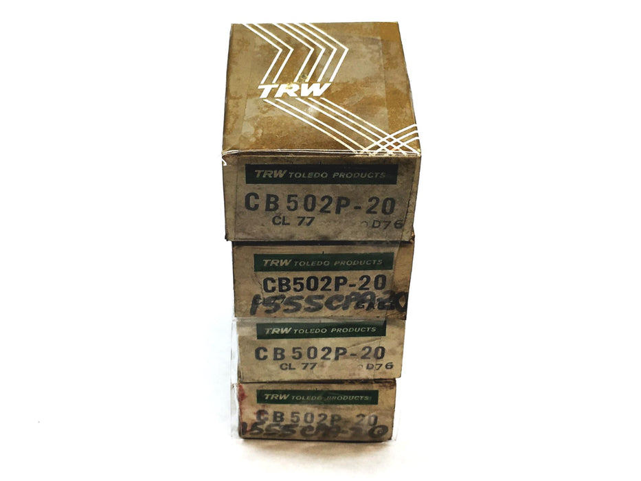 TRW Engine Bearing CB502P-20 (1555CPA-20) [Lot of 4] NOS