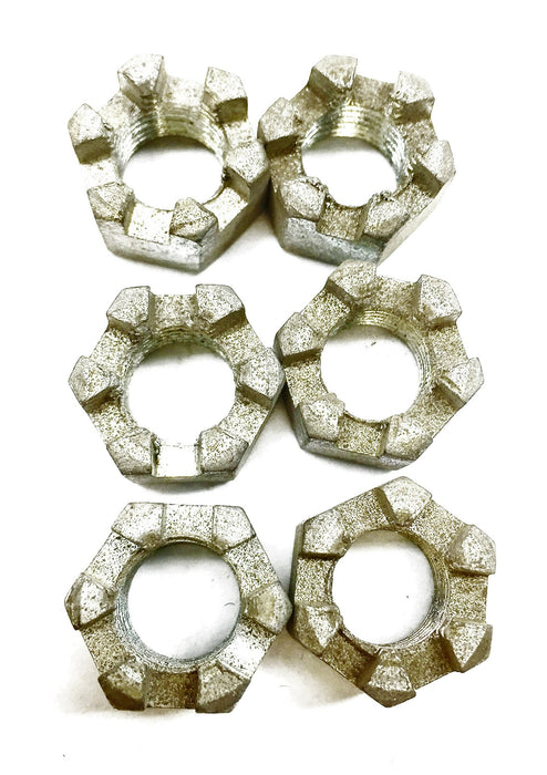 International/Navistar Slotted Castle Nut 112743R1 [Lot of 6] NOS