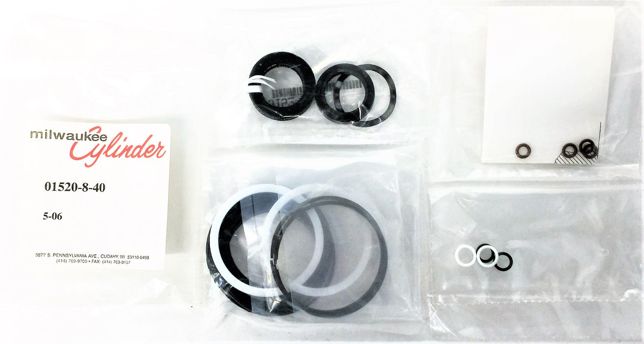 MILWAUKEE CYLINDER Seal Kit 01520-8-40 (01520840) [Lot of 2] NOS