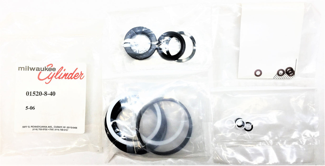 MILWAUKEE CYLINDER Seal Kit 01520-8-40 (01520840) [Lot of 2] NOS