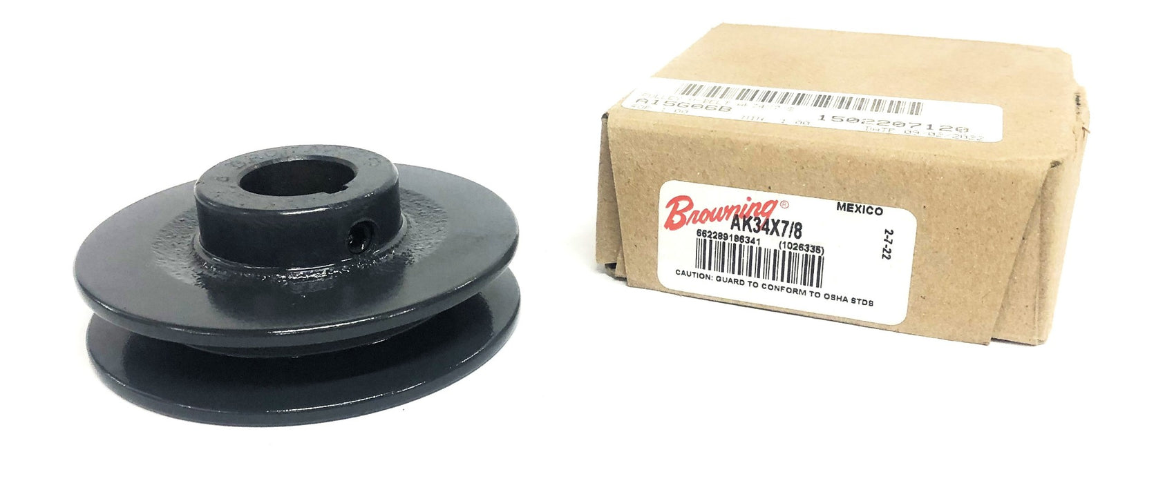 Browning Single Groove Pulley AK34X7/8 NOS
