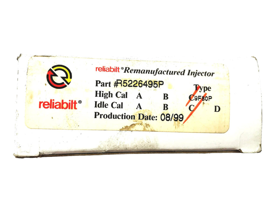 Detroit Diesel Remanufactured Fuel Injector R5226495P NOS