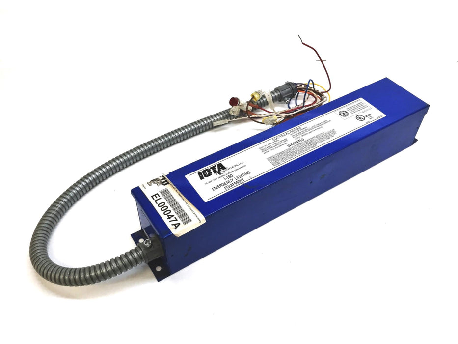 IOTA Emergency Lighting Battery Pack Ballast I-160 USED