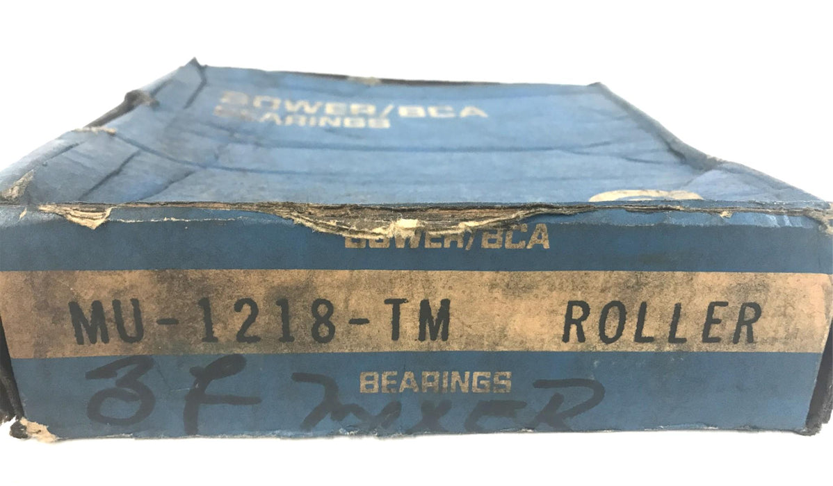Bower/BCA Cylindrical Roller Bearing MU-1218-TM NOS