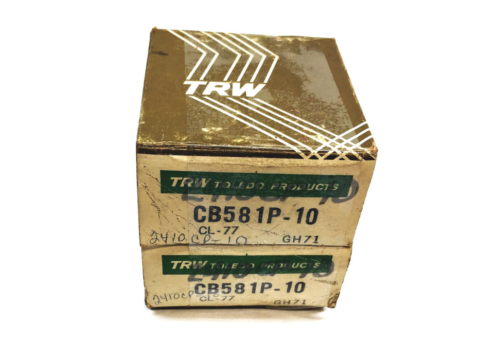 TRW Engine Bearing CB581P-10 [Lot of 2] NOS