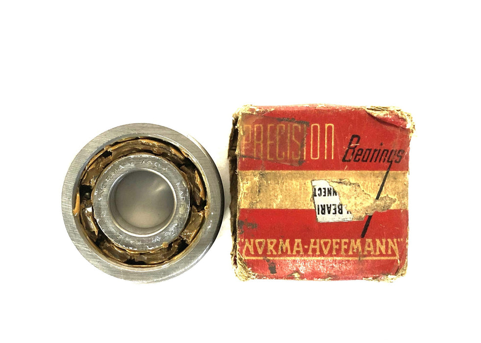 Norma Single Row Ball Bearing 7604 NOS