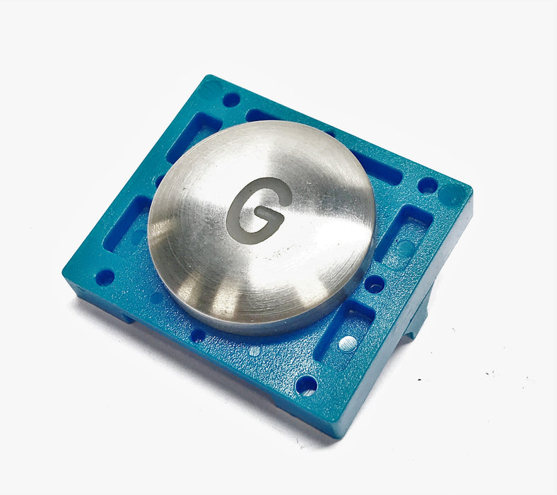 Unbranded Marked "G" Illuminated Elevator Panel Button NOS
