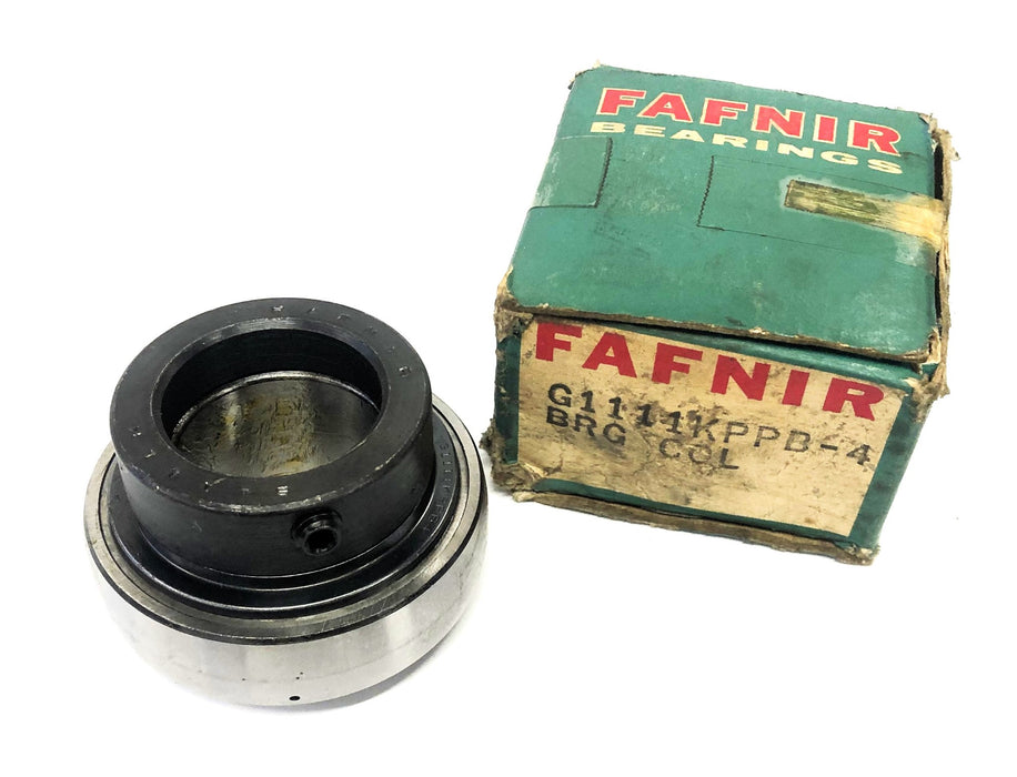 Fafnir Pillow Block Ball Bearing Insert With Collar G-1111-KPP-B4 NOS