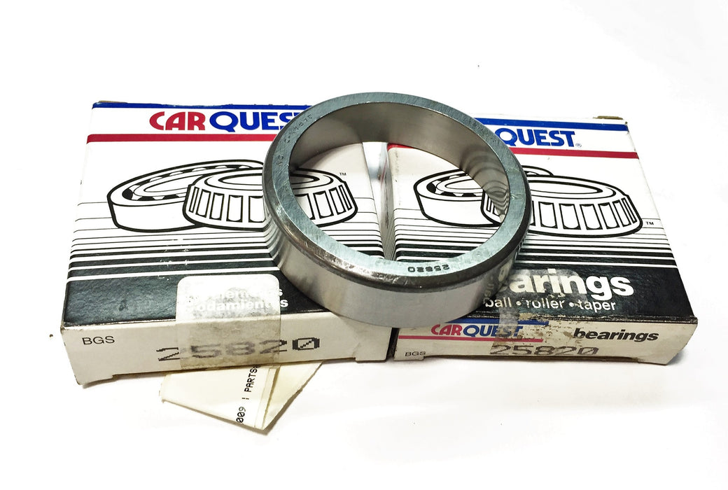 CarQuest Outer Front Race Cup Bearing 25820 [Lot of 2] NOS