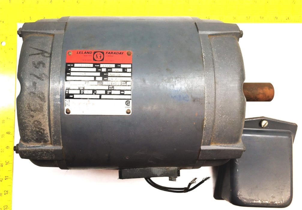 Leland Faraday 200-208V 10.4Amp 60Hz Industrial Motor M44030C REFURBISHED