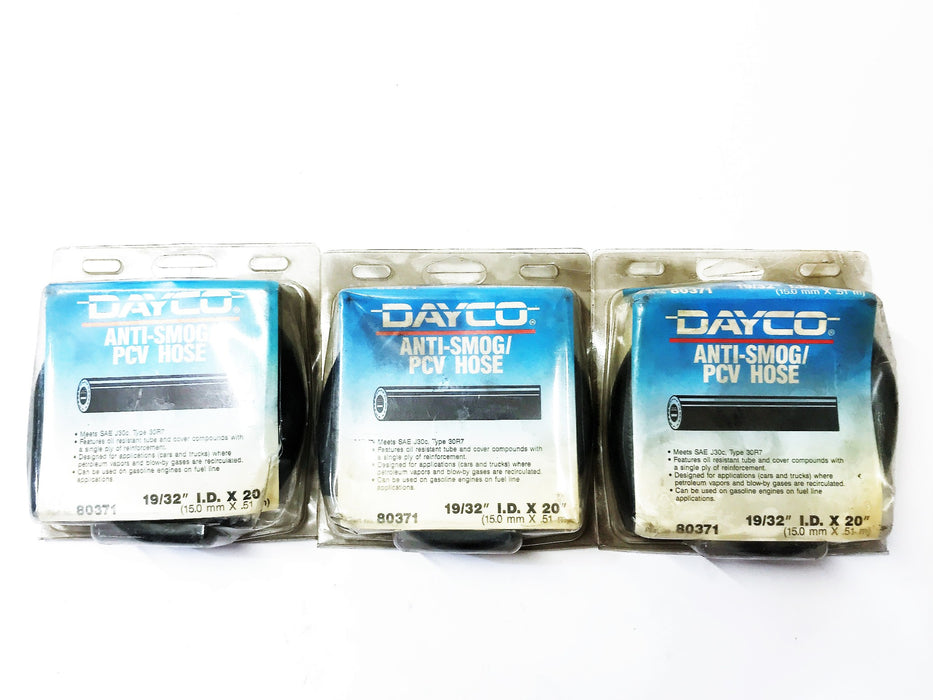 Dayco Anti-Fog PVC Neck Hose 80371 [Lot of 3] NOS