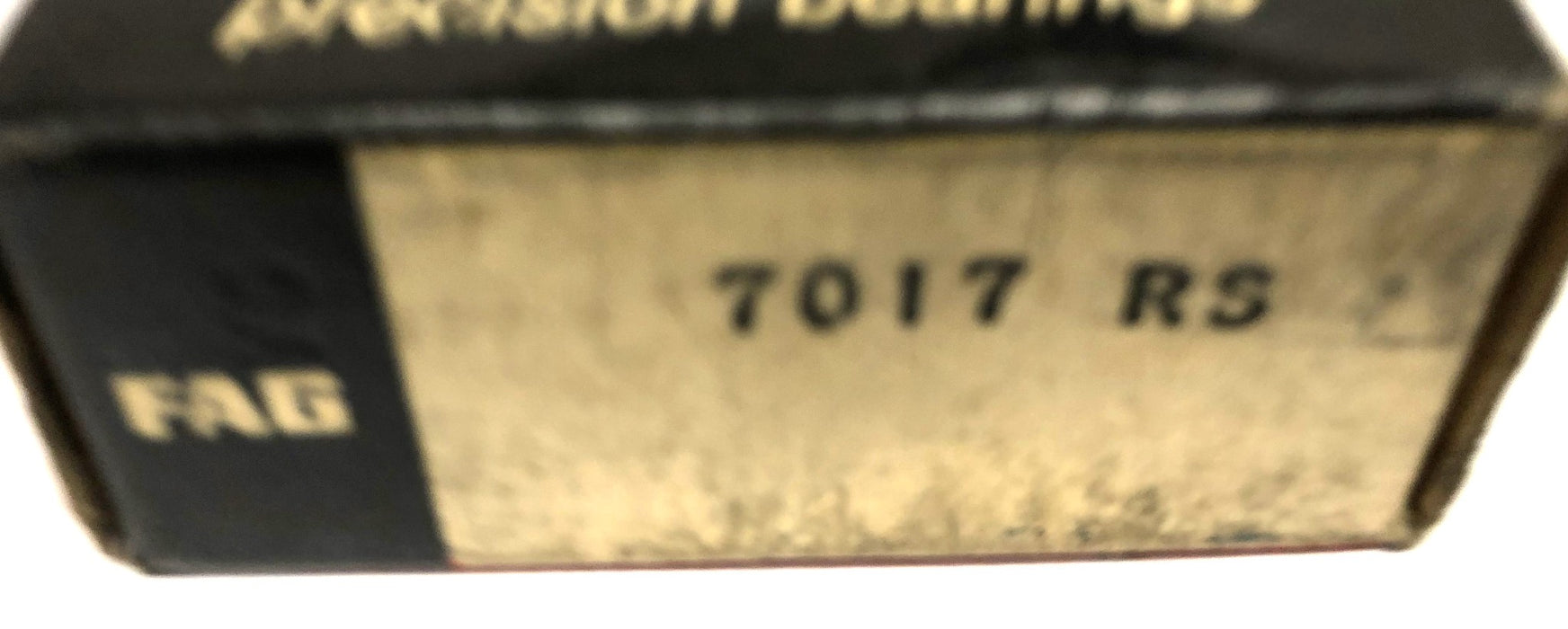 FAG Single Row Ball Bearing 7017RS [Lot of 2] NOS