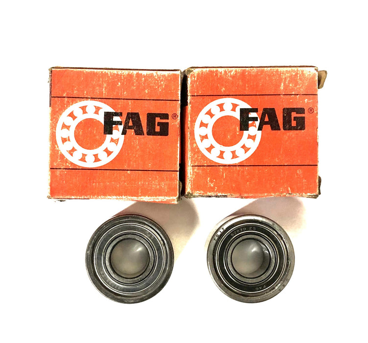 FAG Single Row Ball Bearing 7017RSZ (6203B ZS) [Lot of 2] NOS