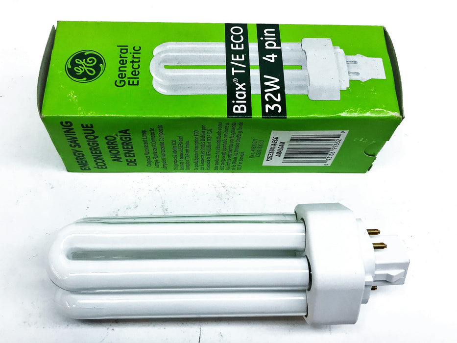General Electric 4 Pin 32 Watt Fluorescent Lamp F32TBX [Lot of 5] NOS