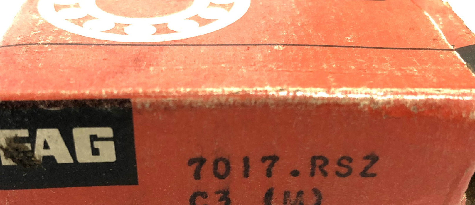 FAG Single Row Ball Bearing 7017RSZ (6203B ZS) [Lot of 2] NOS