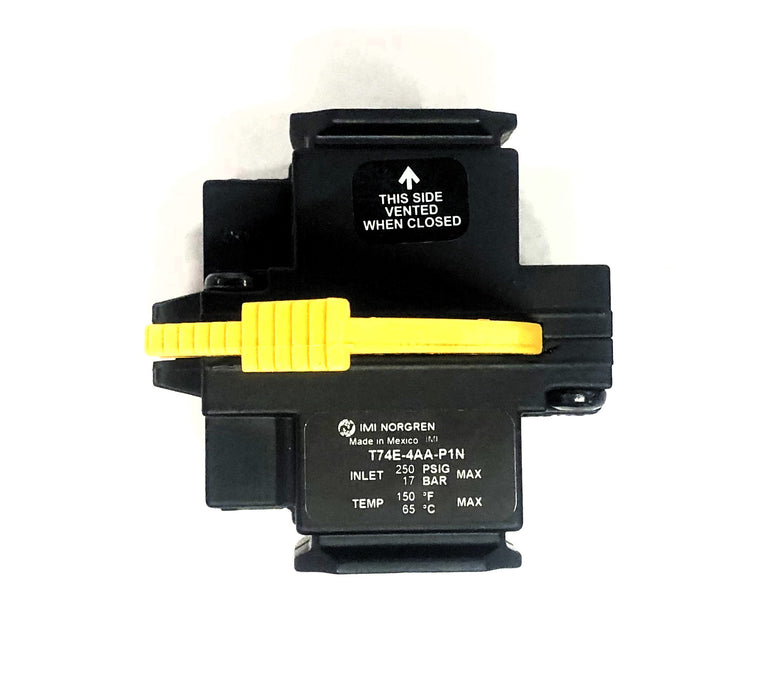 IMI Norgren Shut Off Valve T74E-4AA-P1N NOS