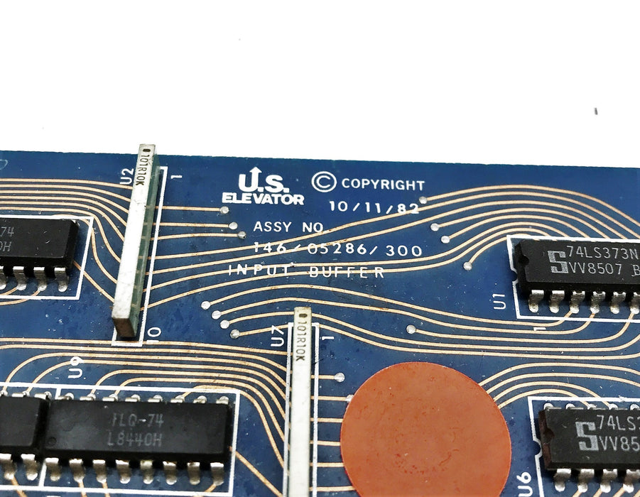 US Elevator Input Buffer Circuit Board 146-05286-300 USED