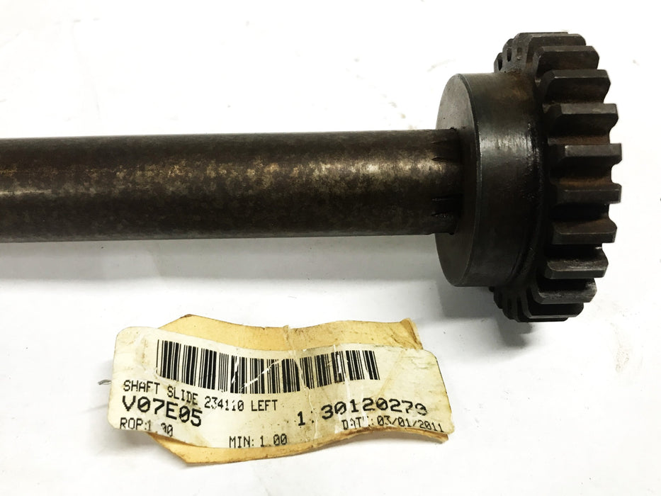 Acme Gridley Screw Machine Left Slide Shaft 234110 NOS