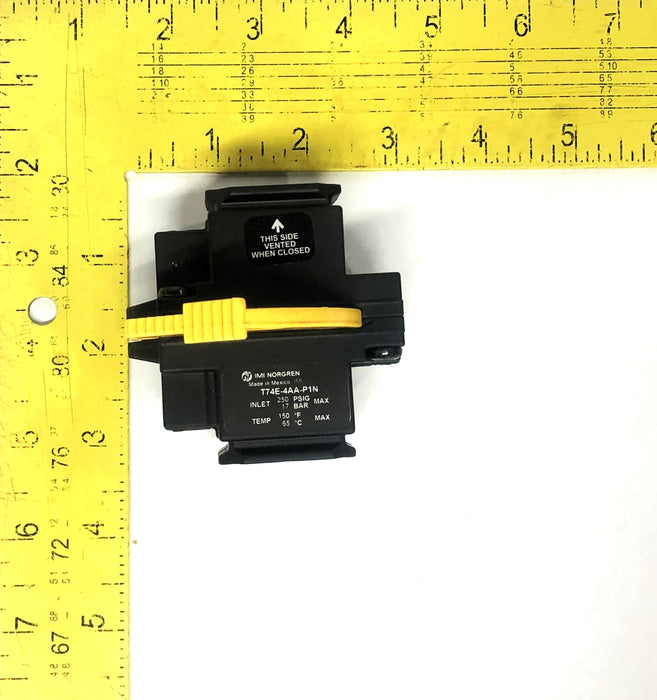 IMI Norgren Shut Off Valve T74E-4AA-P1N NOS