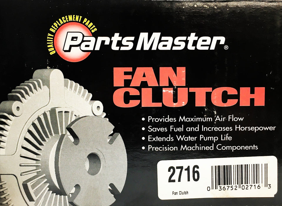 Parts Master Fan Clutch 2716 NOS
