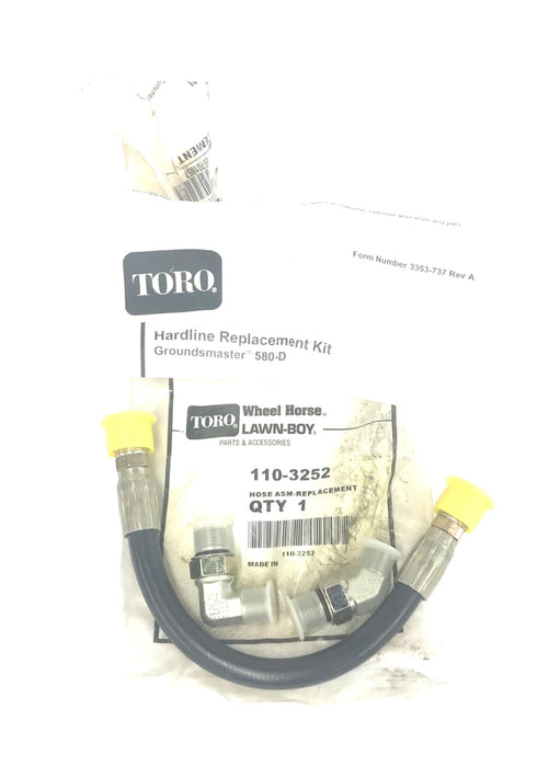 Toro Hardline Replacement Kit for Groundsnaster 580-D 110-3252 NOS